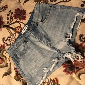 Kittenish high waisted shorts